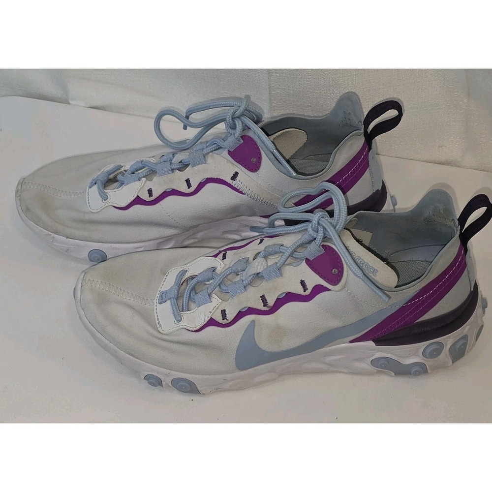 Nike Women's React Element 55  Athletic Running Sneakers‎ Size EU 39 US 8.5